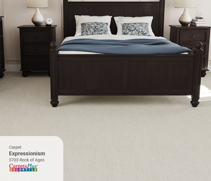 Bedroom carpet flooring | Karen's Advance Floors